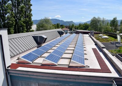 KRAITEC top stripes as protective layer under PV systems